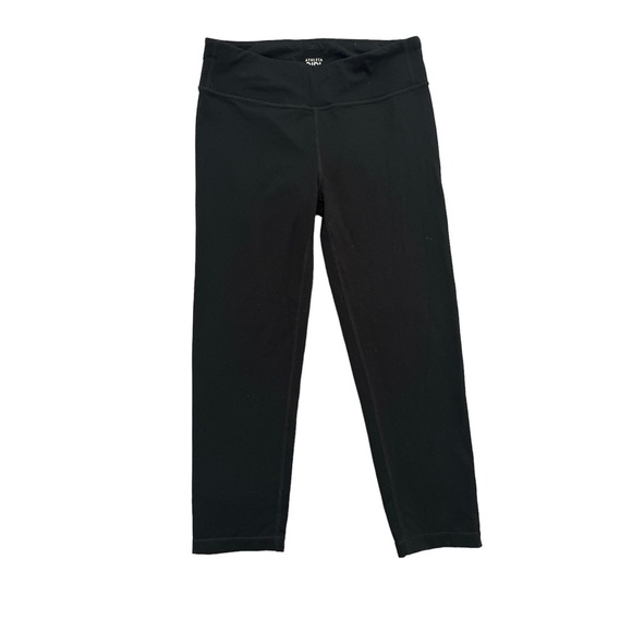 Athleta Girl • Black Chit Chat Capri Leggings • Size 14 - Picture 2 of 8